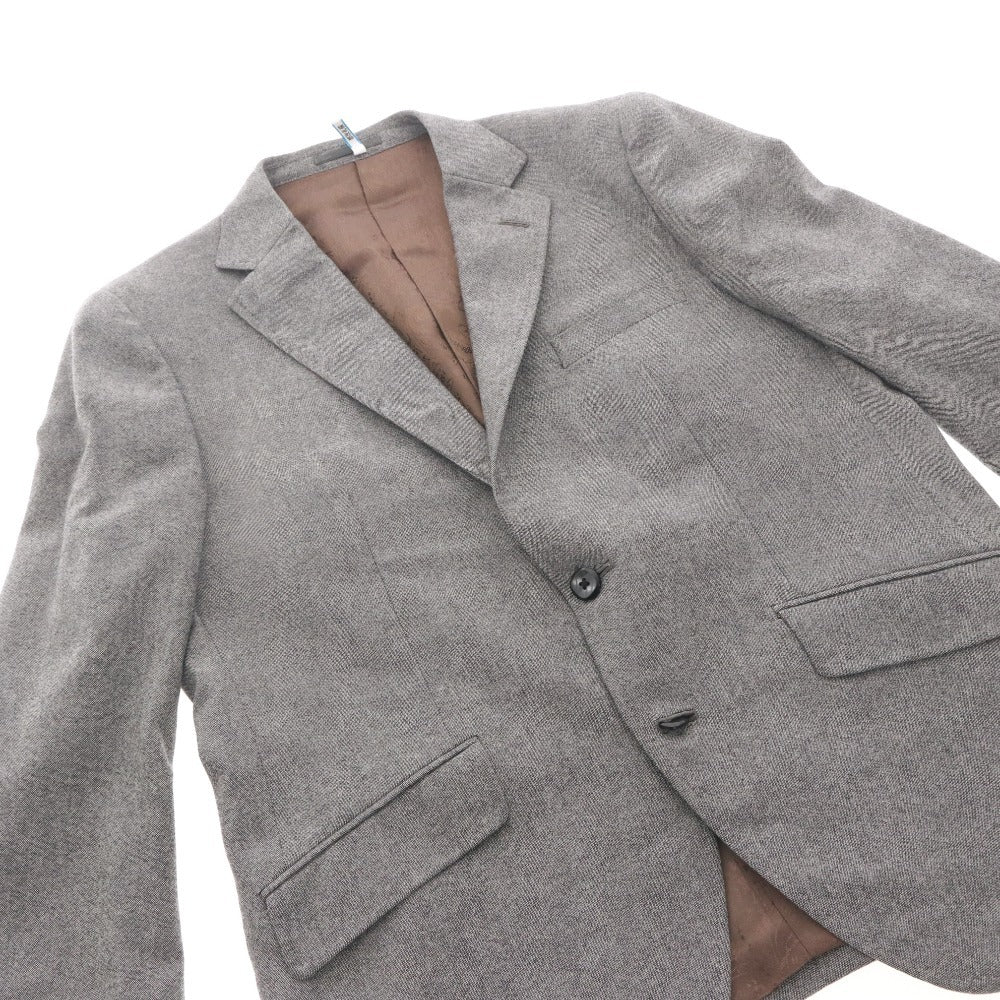 ■ NIKKE スーツ セットアップ ジャケット ボトムス ベスト 3点 ボタン ポケット メンズ グレー