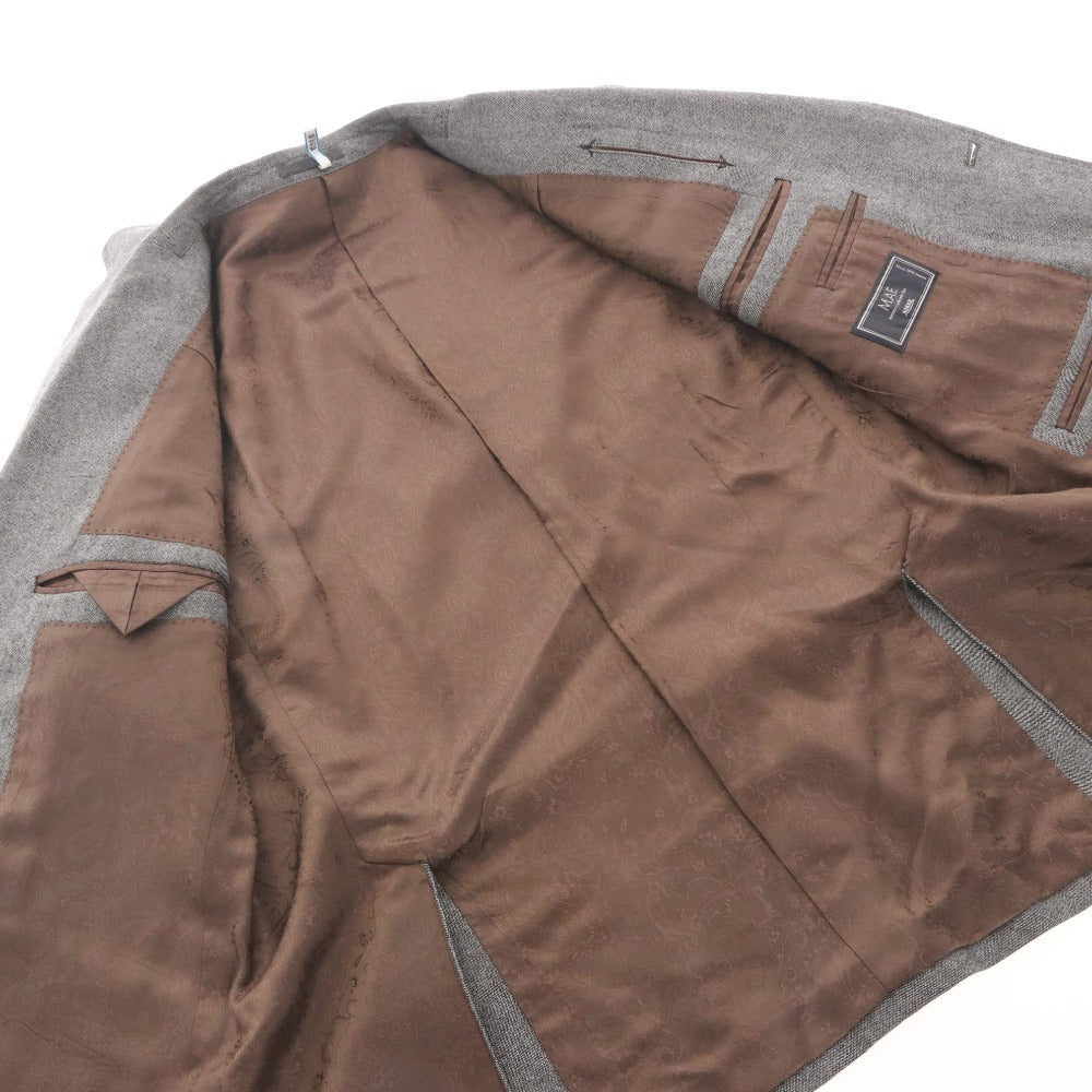 ■ NIKKE スーツ セットアップ ジャケット ボトムス ベスト 3点 ボタン ポケット メンズ グレー