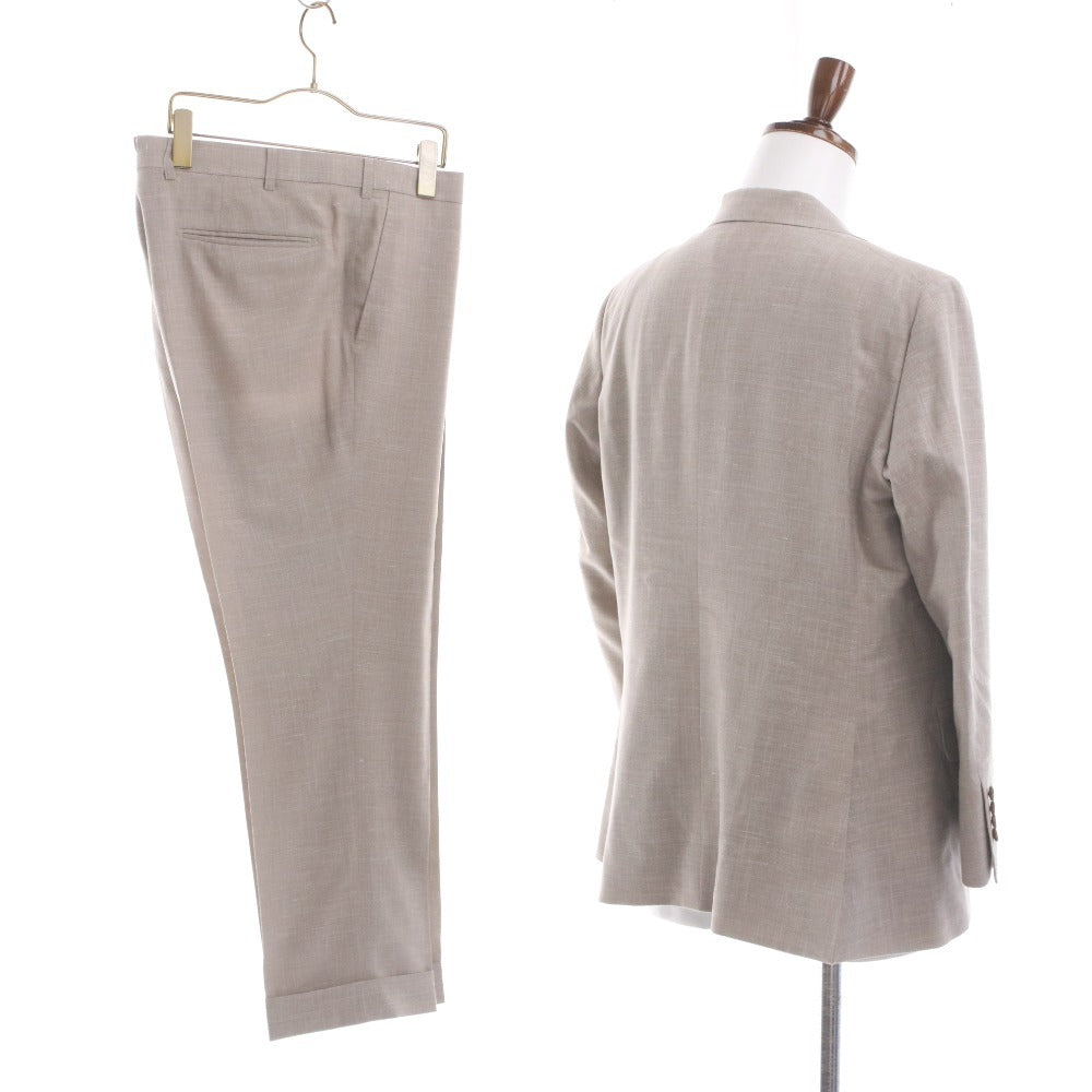■ Ermenegildo Zegna Men's Suit, Jacket and Bottoms, Light Beige, Unused, Accessories Included