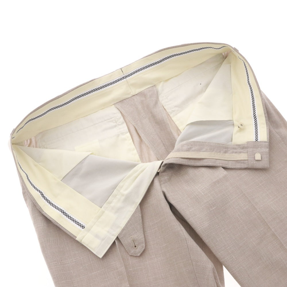 ■ Ermenegildo Zegna Men's Suit, Jacket and Bottoms, Light Beige, Unused, Accessories Included