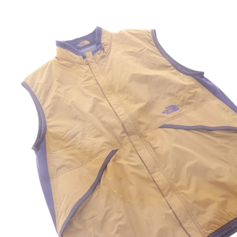 ■ ノースフェイス THE NORTH FACE フリーランリバーシブルベスト NL72490 トップス アウター メンズ L パープル ブラウン 未使用