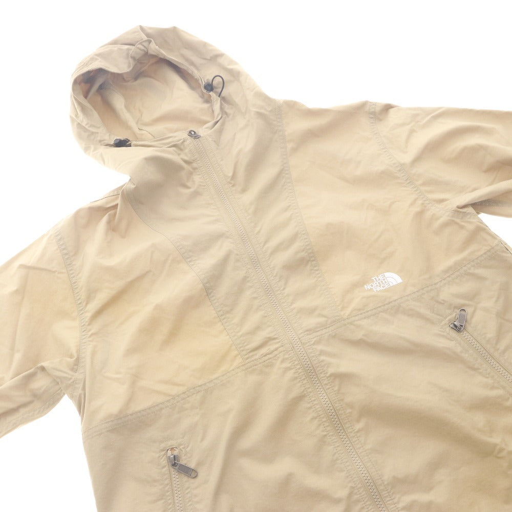 ■ ノースフェイス THE NORTH FACE ブルゾン コンパクトジャケット NP72230 アウター ジップアップ メンズ L ベージュ