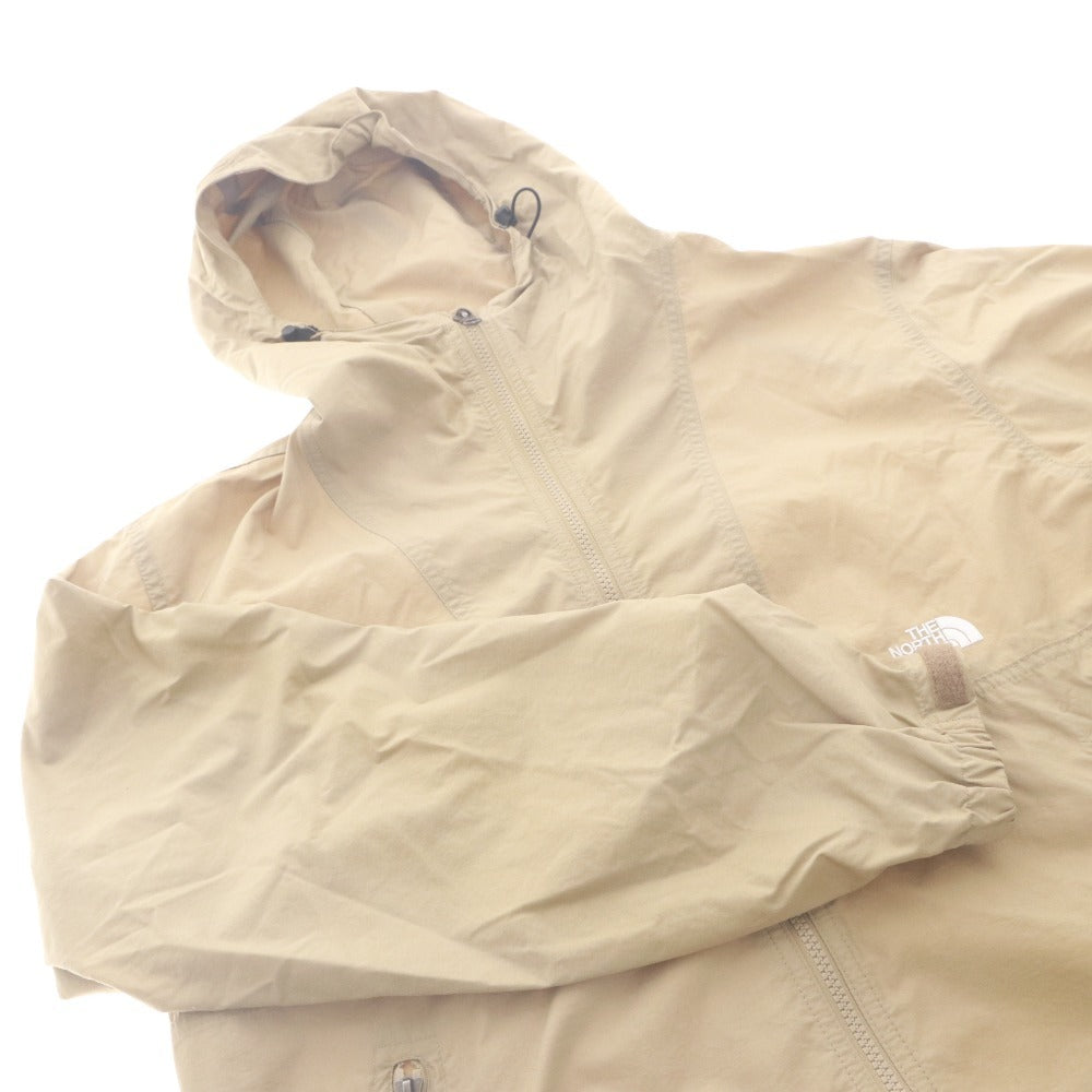 ■ ノースフェイス THE NORTH FACE ブルゾン コンパクトジャケット NP72230 アウター ジップアップ メンズ L ベージュ