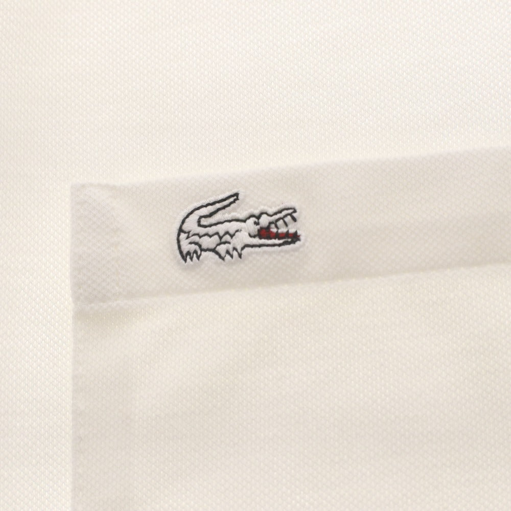 ■ ラコステ LACOSTE シャツ 長袖 CH717LJ-99 トップス レギュラーフィット ボタンダウン メンズ 41 (L相当) ホワイト