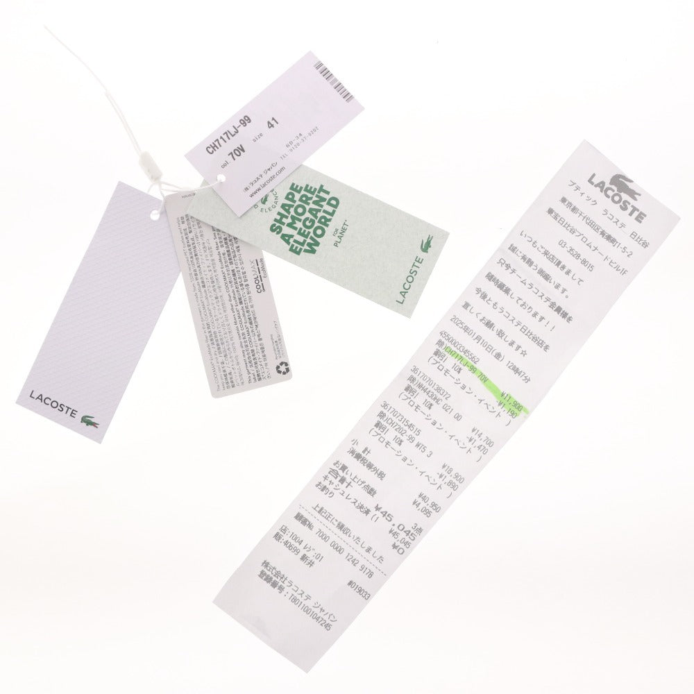 ■ ラコステ LACOSTE シャツ 長袖 CH717LJ-99 トップス レギュラーフィット ボタンダウン メンズ 41 (L相当) ホワイト
