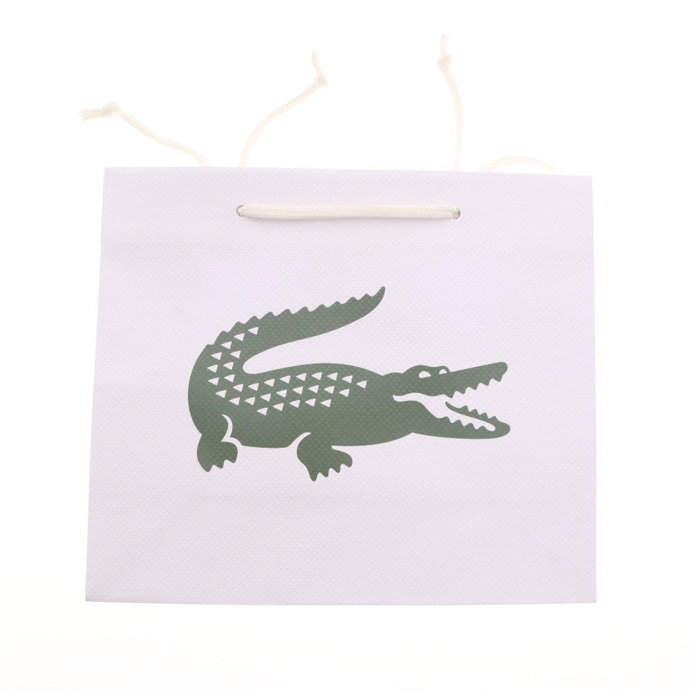 ■ ラコステ LACOSTE セーター 長袖 AH283LJ-99 トップス ワンポイント メンズ 3 ブラウン 付属品付き 未使用