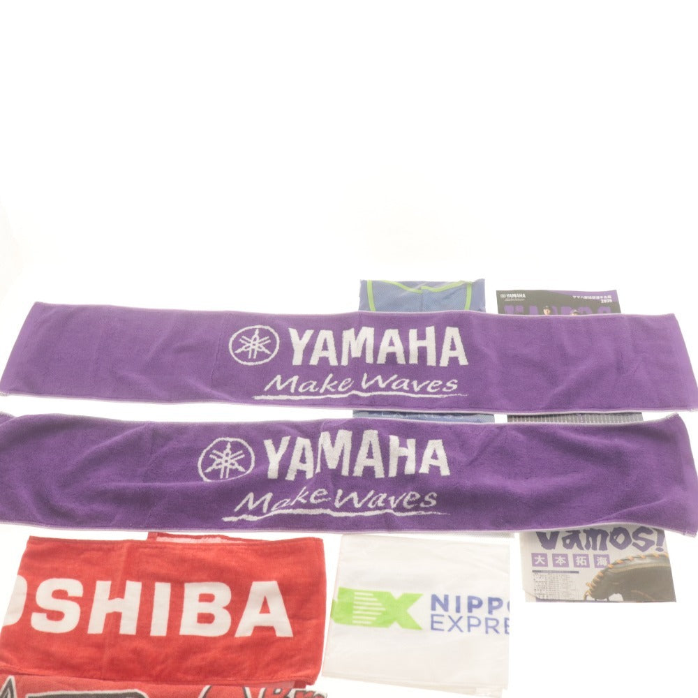■ 都市対抗野球 応援グッズ 8点セット まとめ売り 2025年 タオル YAMAHA/TOSHIBA/日本通運 タンクトップス,バルーン/未開封含む 未使用