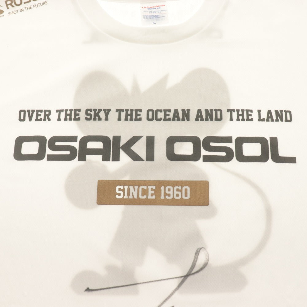 ■ 大崎オーソル埼玉 電気工業 ハンドボールチーム 公式応援Tシャツ 2枚/点セット 白 L 直筆サイン入り 小澤広太？/黒 L 未開封 未使用