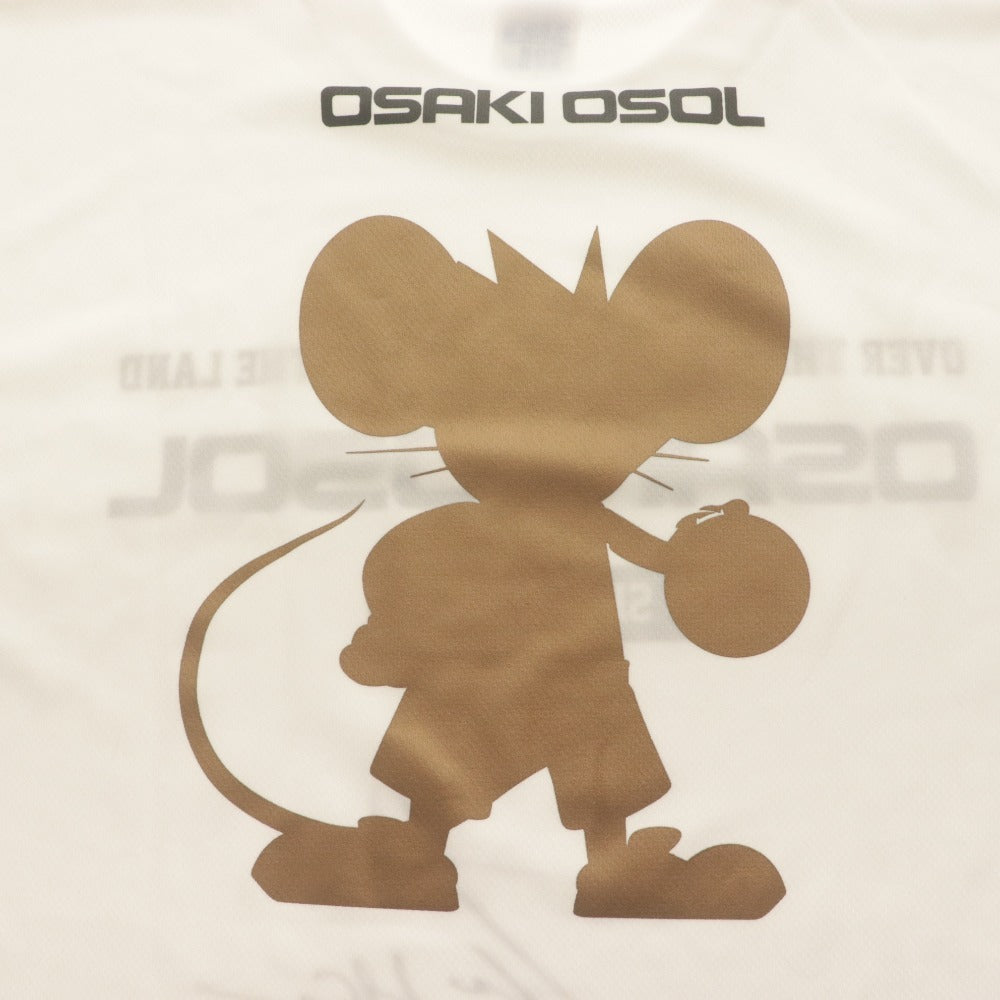 ■ 大崎オーソル埼玉 電気工業 ハンドボールチーム 公式応援Tシャツ 2枚/点セット 白 L 直筆サイン入り 小澤広太？/黒 L 未開封 未使用