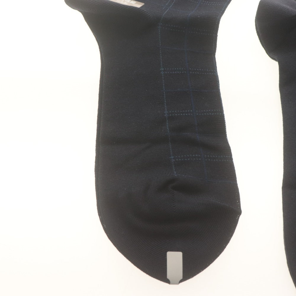 ■ 靴下 ソックス 2足/点セット まとめ売り ブルックスブラザーズ 25~27cm/ポロラルフローレン 25~26cm/メンズ ネイビー系 未開封 未使用