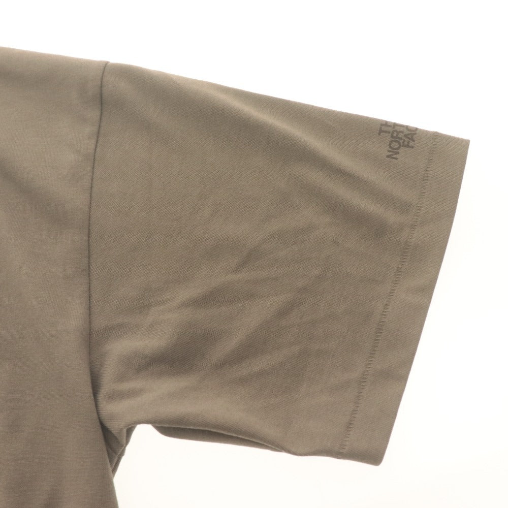 ■ THE NORTH FACE ザ・ノース・フェイス 半袖Tシャツ トップス S/S WORK Tee ファルコンブラウン 無地 メンズ XL タグ付き 美品
