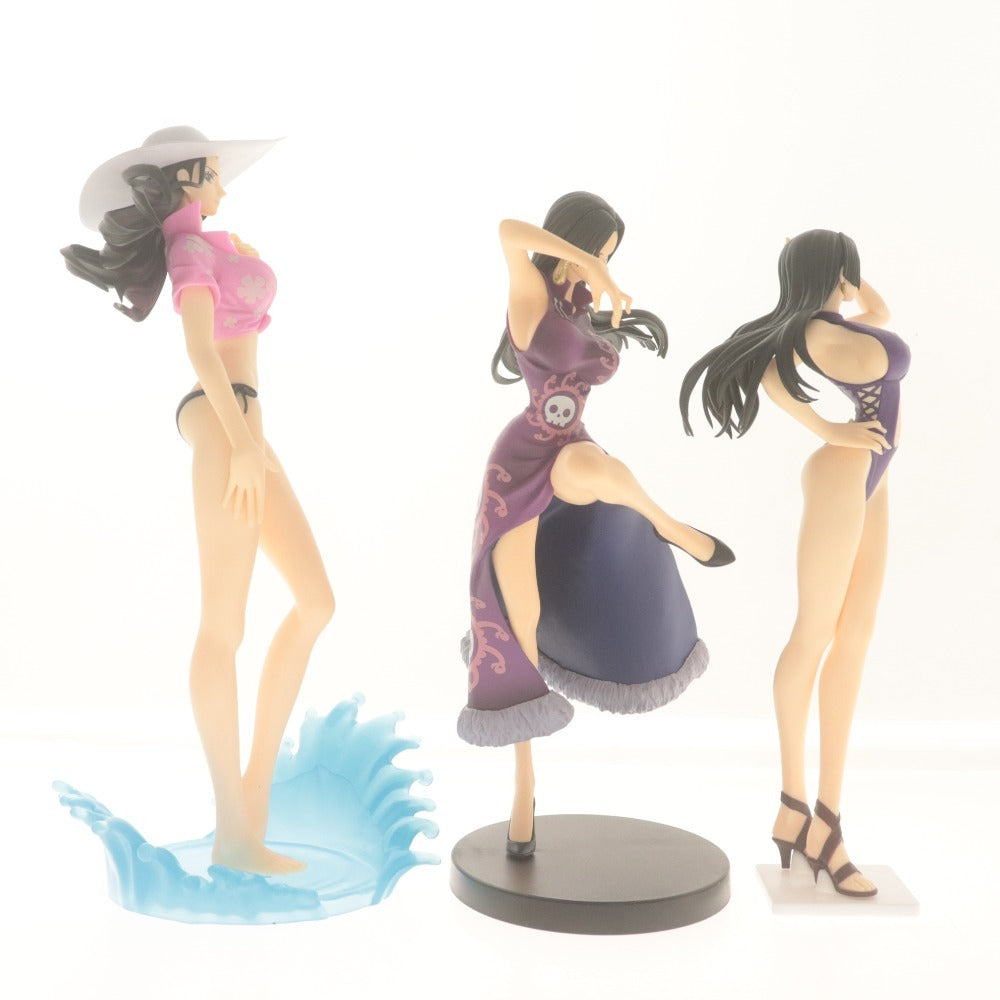 ■ ワンピース フィギュア 3体/点セット まとめ売り ボア・ハンコック GRANDLINE GIRLS ,LADY FIGHT!!/ニコ・ロビン GLITTER&GLAMOURS