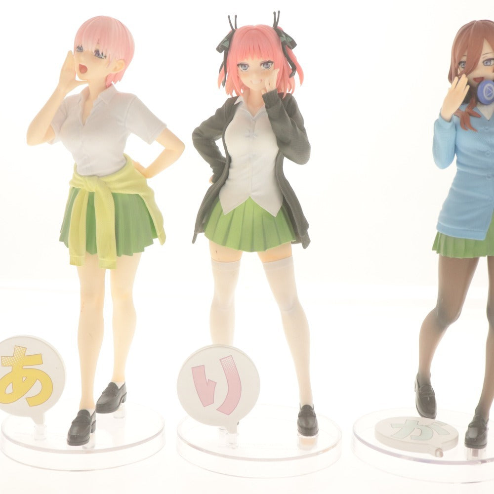■ 五等分の花嫁 Luminasta フィギュア 5体/点 全員セット まとめ売り 中野 一花 二乃 三玖 四葉 五月 SEGA セガ 訳アリ