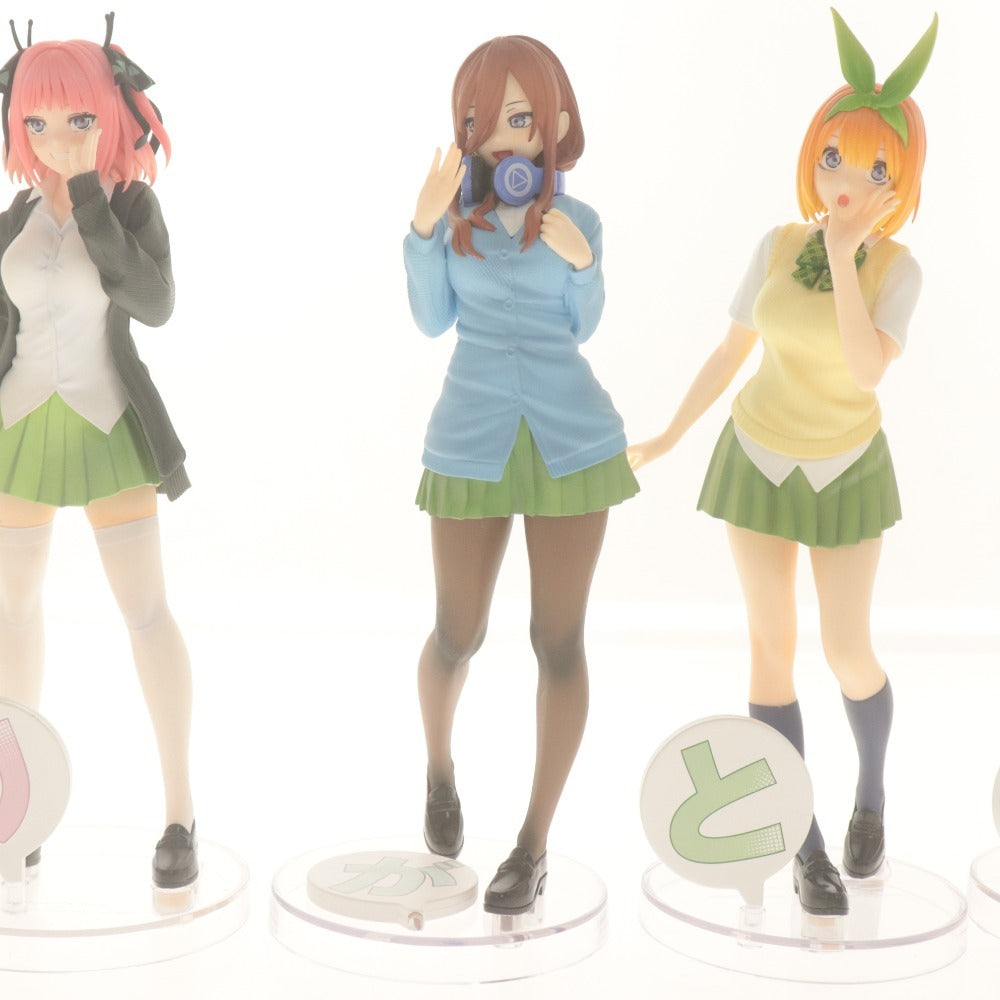 ■ 五等分の花嫁 Luminasta フィギュア 5体/点 全員セット まとめ売り 中野 一花 二乃 三玖 四葉 五月 SEGA セガ 訳アリ