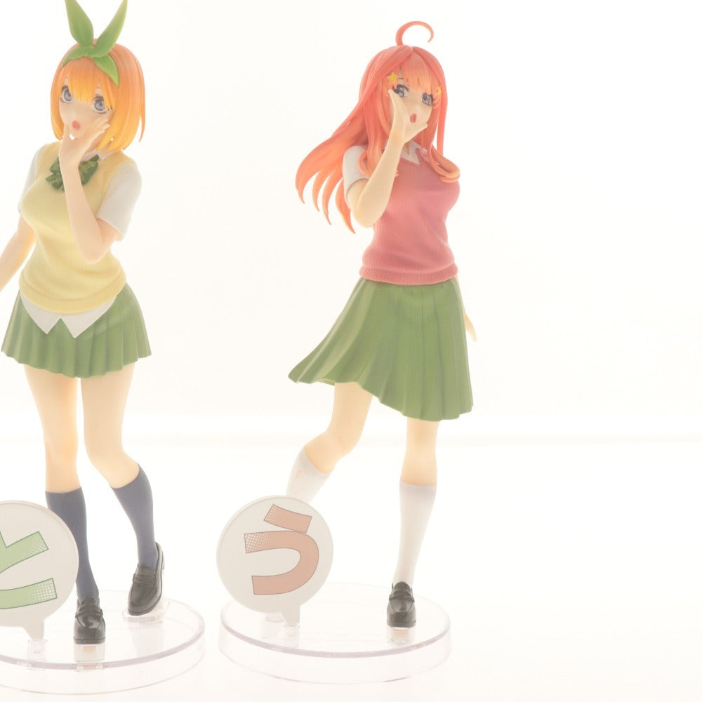 ■ 五等分の花嫁 Luminasta フィギュア 5体/点 全員セット まとめ売り 中野 一花 二乃 三玖 四葉 五月 SEGA セガ 訳アリ