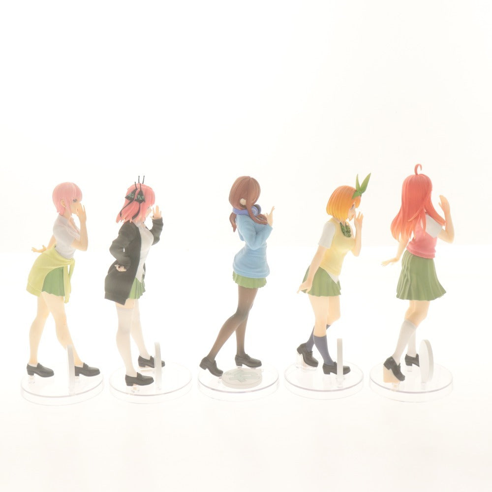 ■ 五等分の花嫁 Luminasta フィギュア 5体/点 全員セット まとめ売り 中野 一花 二乃 三玖 四葉 五月 SEGA セガ 訳アリ