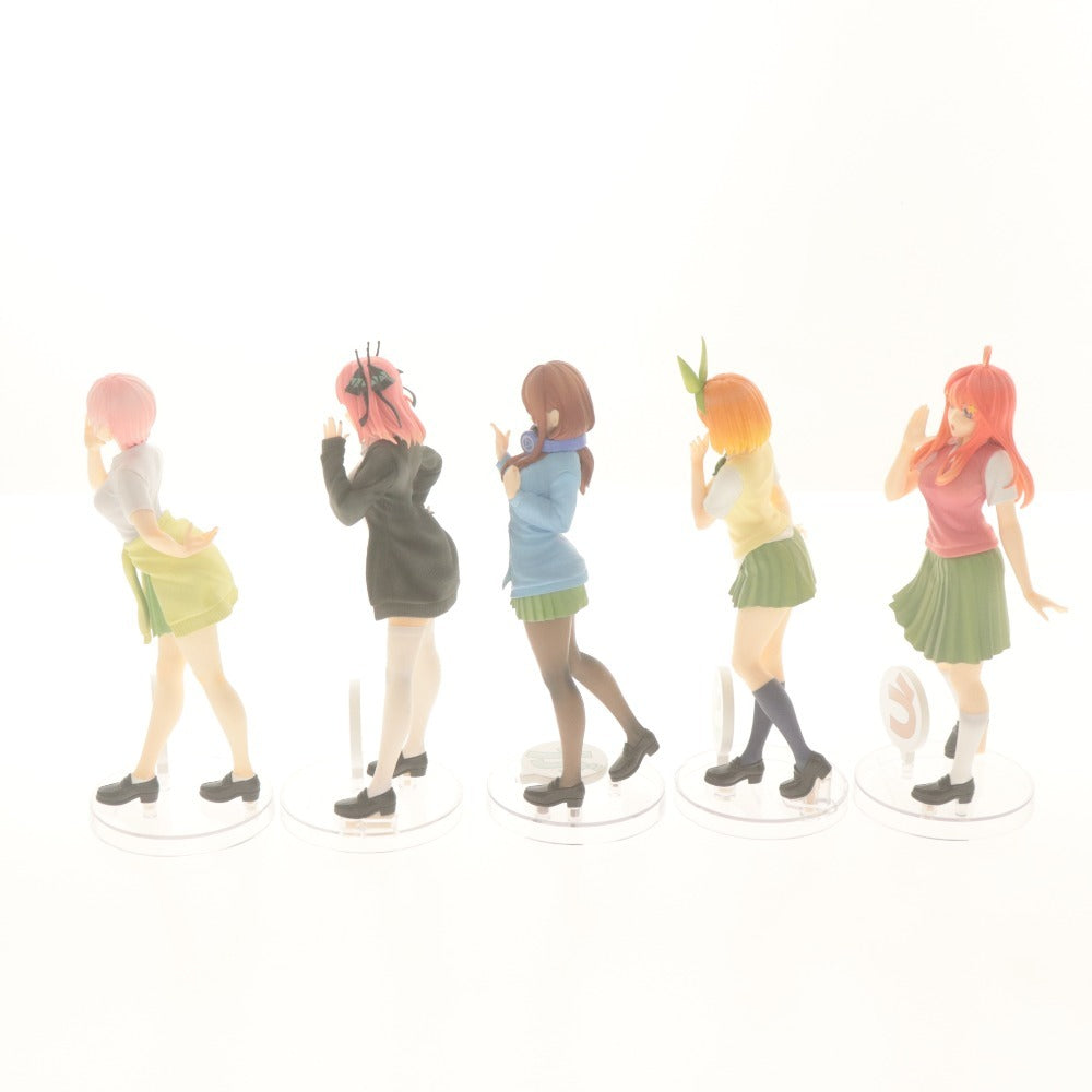 ■ 五等分の花嫁 Luminasta フィギュア 5体/点 全員セット まとめ売り 中野 一花 二乃 三玖 四葉 五月 SEGA セガ 訳アリ