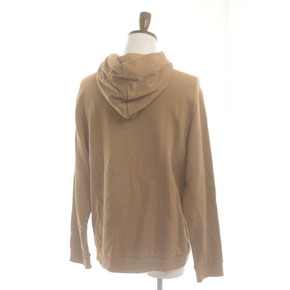 ■ BOSS Hugo Boss Hoodie Sweatshirt Long Sleeve Top Hoody Sweatshirt Men's M Brown With Accessories Unused