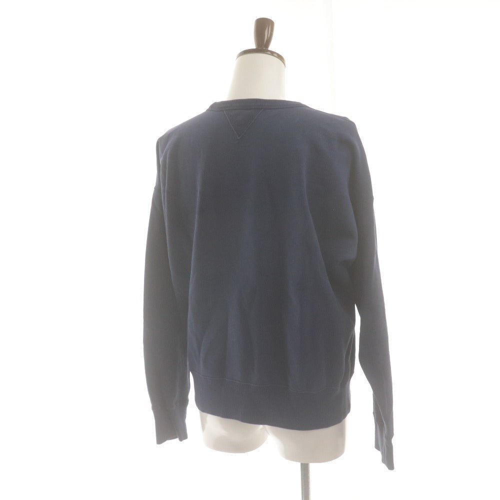■ POLO RALPH LAUREN Polo Ralph Lauren Sweatshirt Long Sleeve Top Patch Men's M Navy With Accessories Unused
