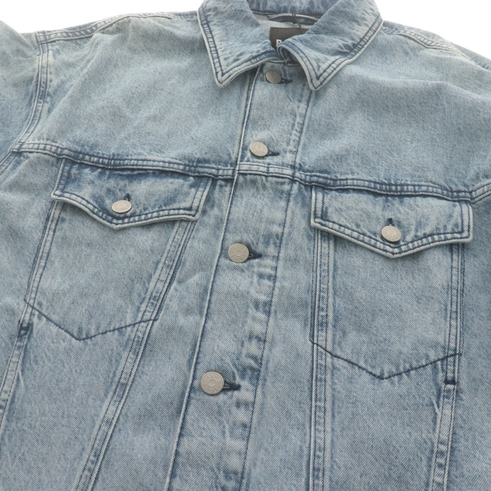 ■ BOSS Hugo Boss Jacket, G-Jean, Long Sleeve Outerwear, Denim, Cotton, Men's M, Blue, with Accessories, Unused