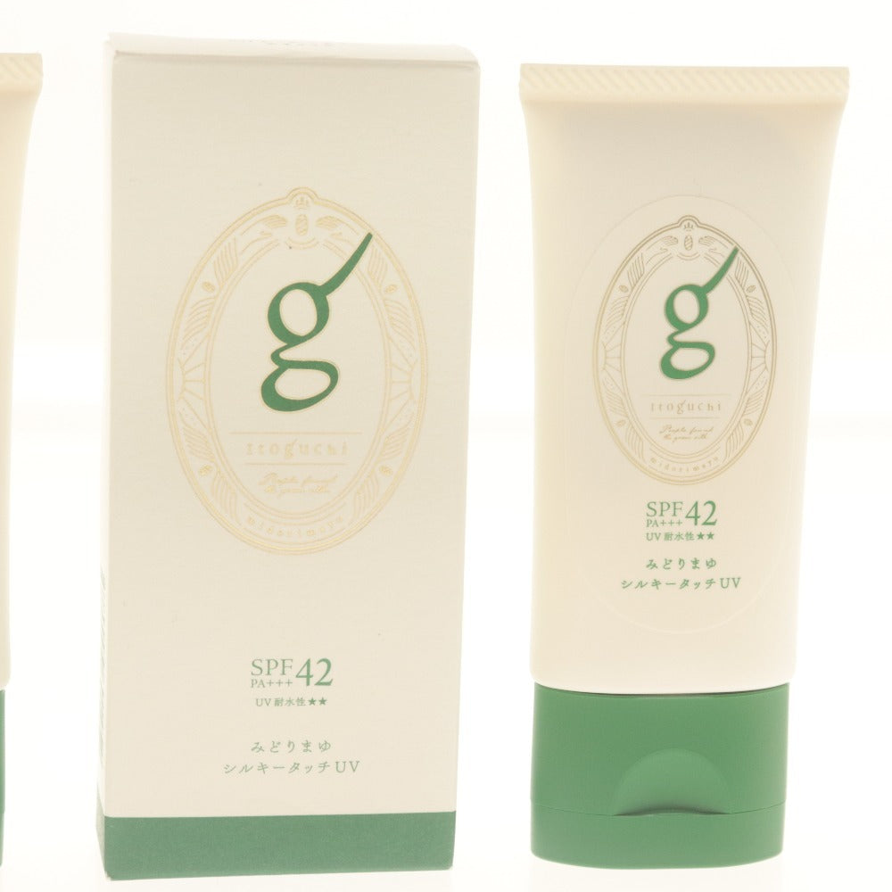 ■ Itoguchi Sunscreen Cream 4-Piece Set - Midorimayu Silky Touch UV 30g, Moist Cream 40g (with boxes, unused)