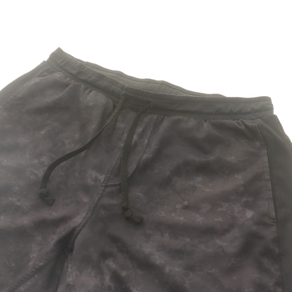 ■ SUKALA Yoga Wear Setup: T-shirt, Half Pants, Men's L, Gray/Black, With Bag