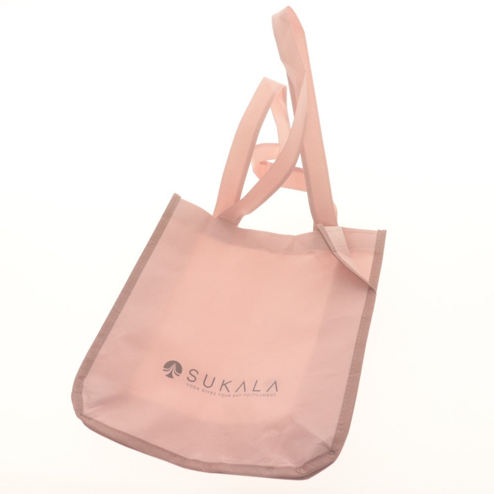 ■ SUKALA Yoga Wear Setup: T-shirt, Half Pants, Men's L, Gray/Black, With Bag