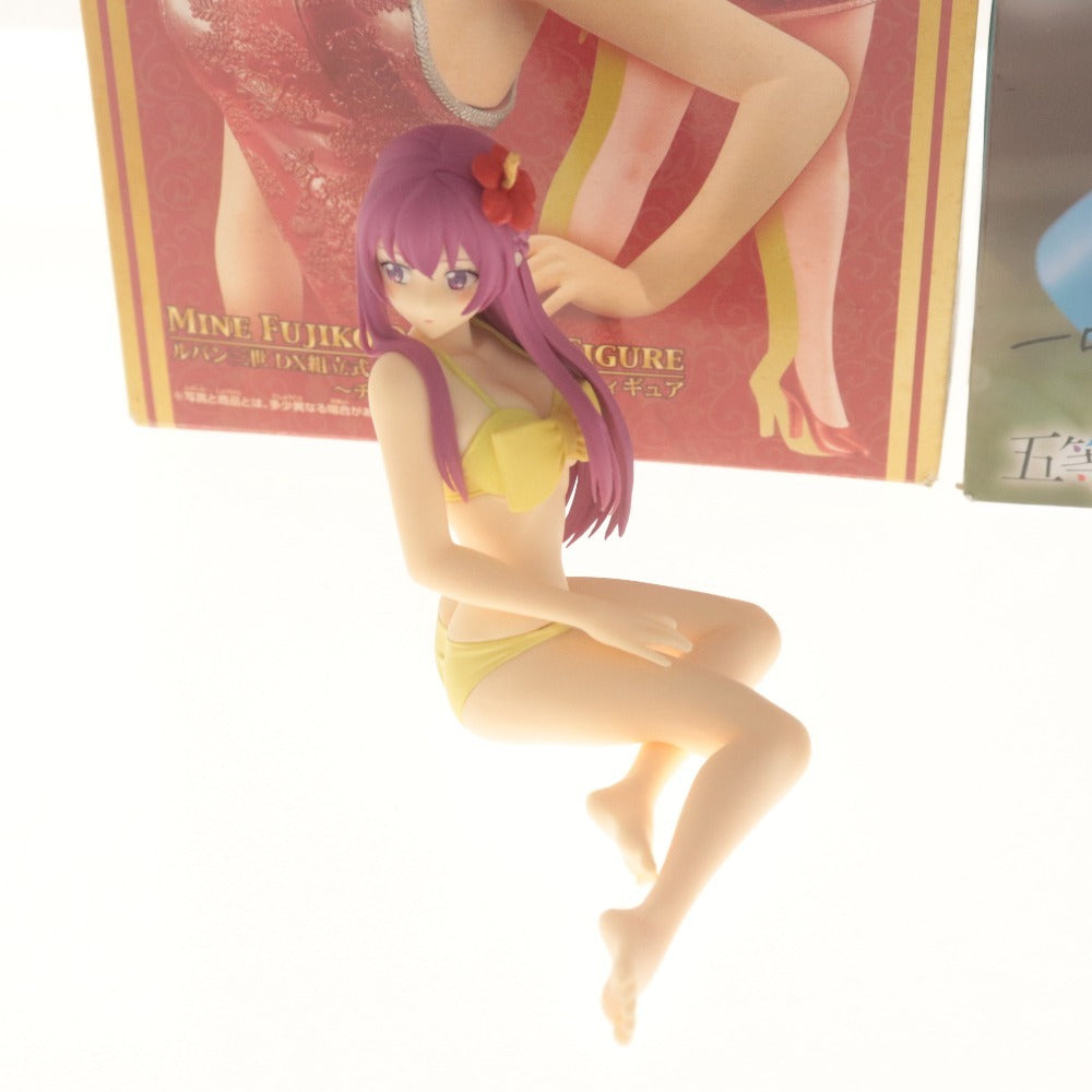 ■ Lupin the 3rd, Goddess Cafe Terrace, etc. Figures, Acrylic Stands, Cards - 15-piece set, bulk sale, includes items with boxes, includes unused items
