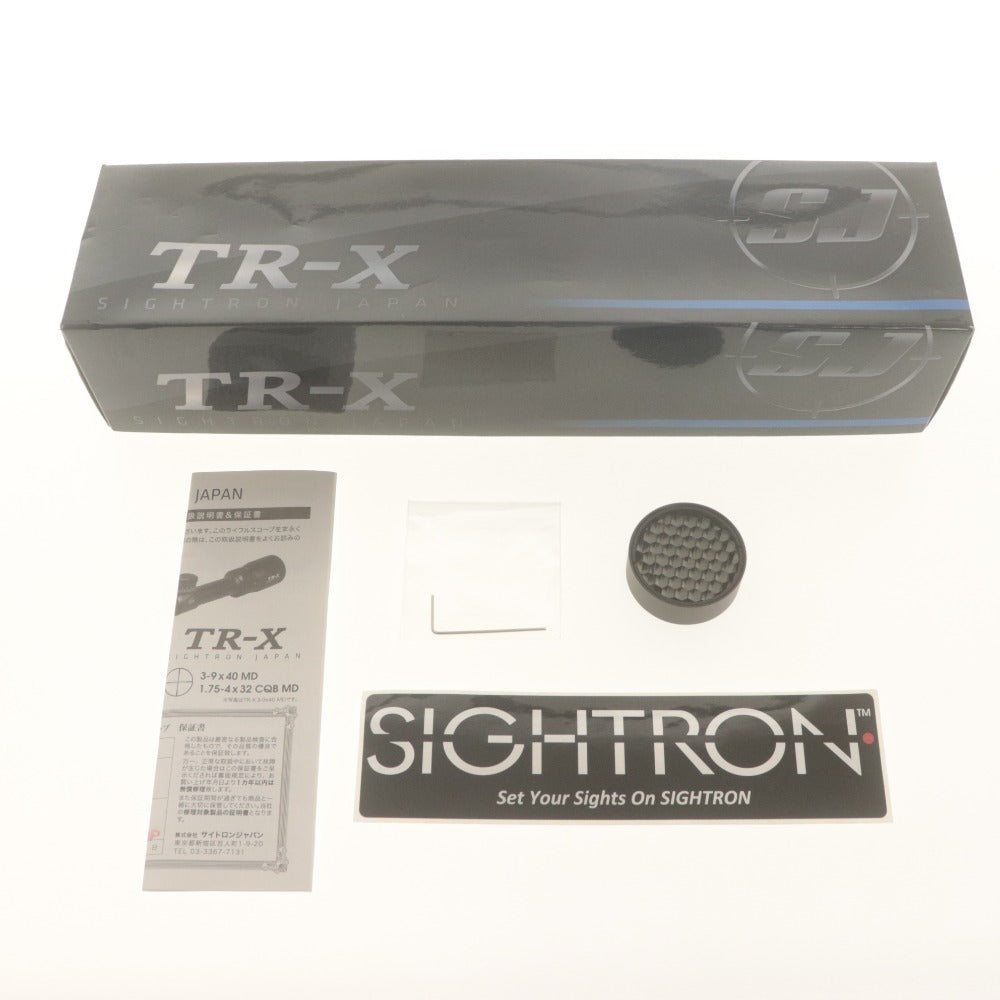 ■ サイトロンジャパン製 スコープ TR-X 3-9×40 MIL-DOT RETICLE トイガン アタッチメント パーツ 付属品付き