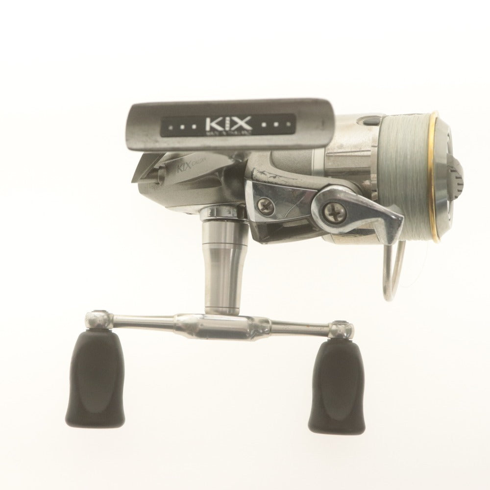 ■ DAIWA ダイワ スピニングリール CALDIA KIX カルディアキックス 2506番 REAL FOUR 釣り用具 用品 シルバー 少々カスタム済み