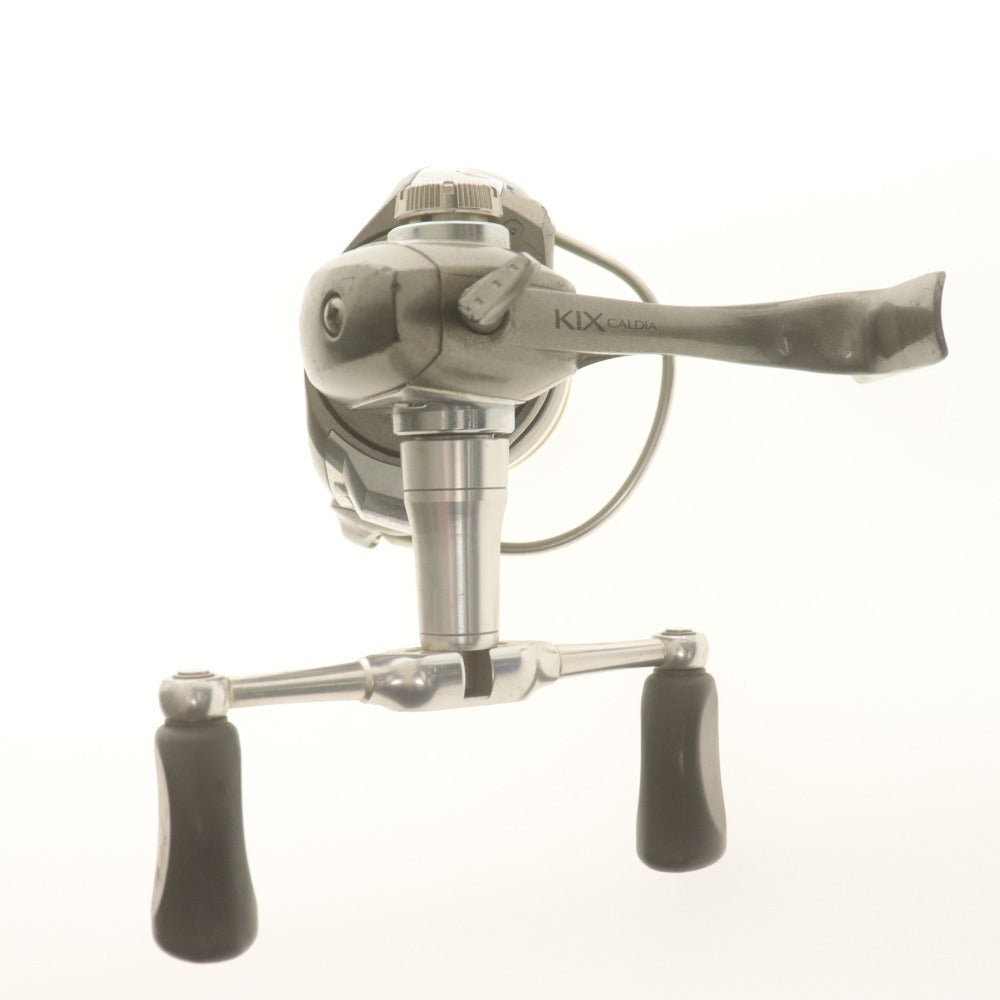 ■ DAIWA ダイワ スピニングリール CALDIA KIX カルディアキックス 2506番 REAL FOUR 釣り用具 用品 シルバー 少々カスタム済み