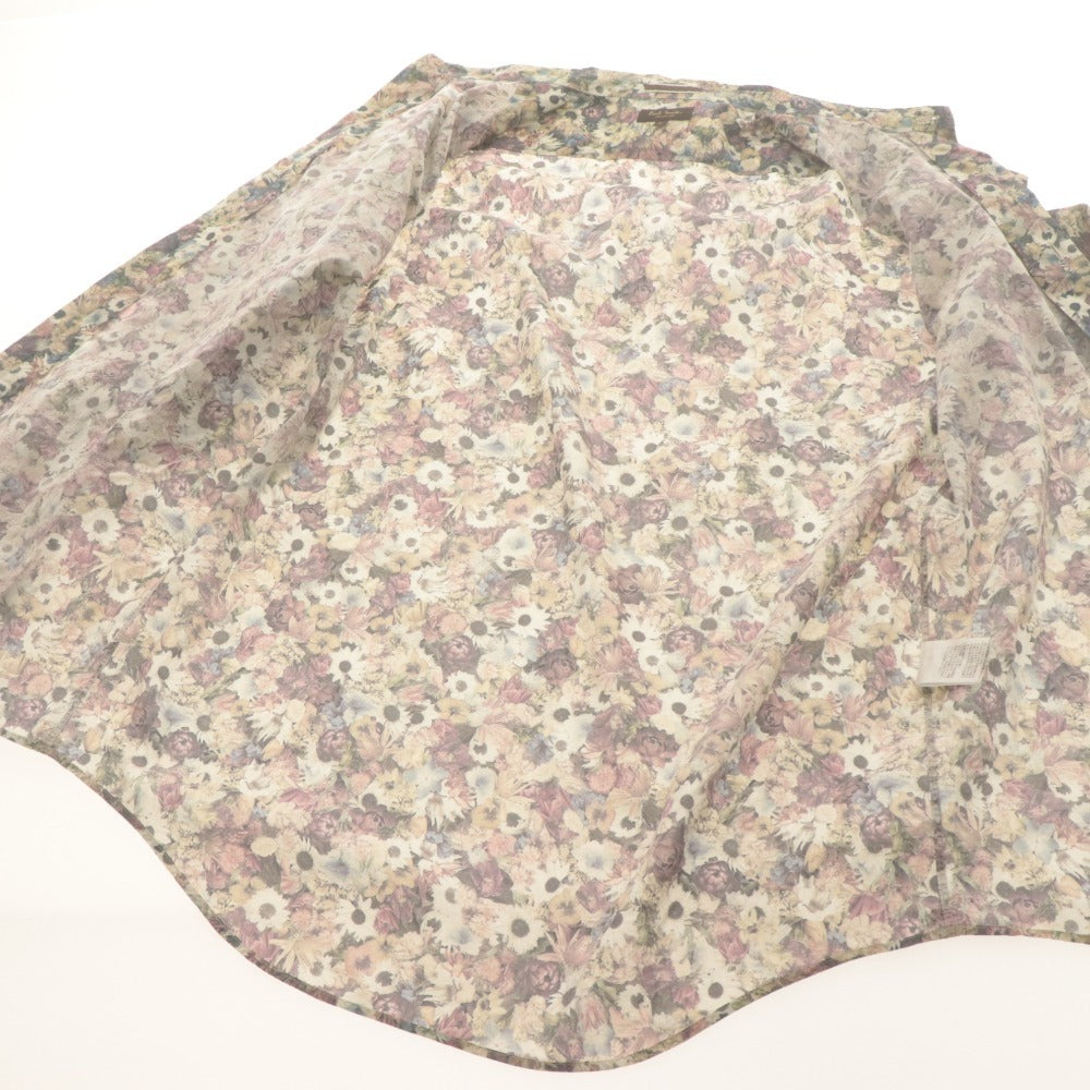 ■ Paul Smith ポールスミス シャツ カジュアルシャツ 長袖 トップス 花柄 コットン メンズ L マルチカラー