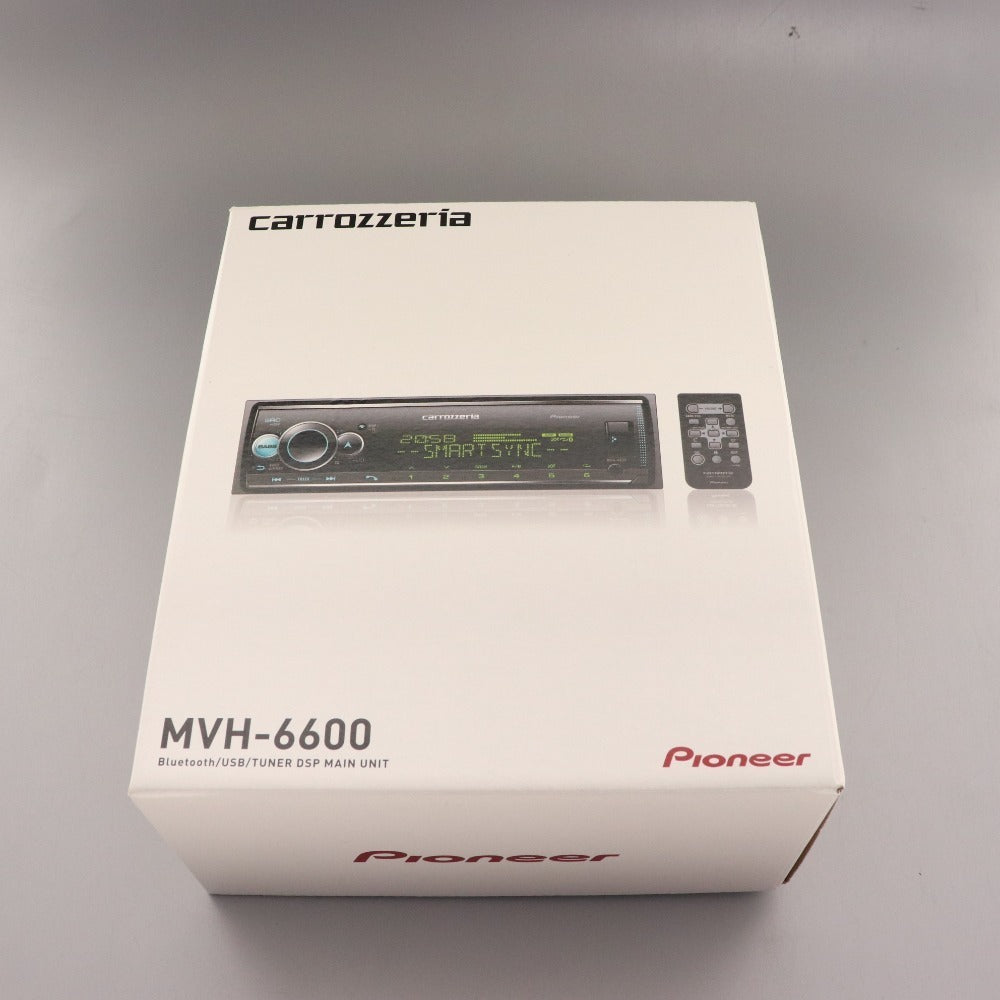 ■ Pioneer Carrozzeria Audio MVH-6600 USB Deck Tuner DSP Main Unit with Accessories