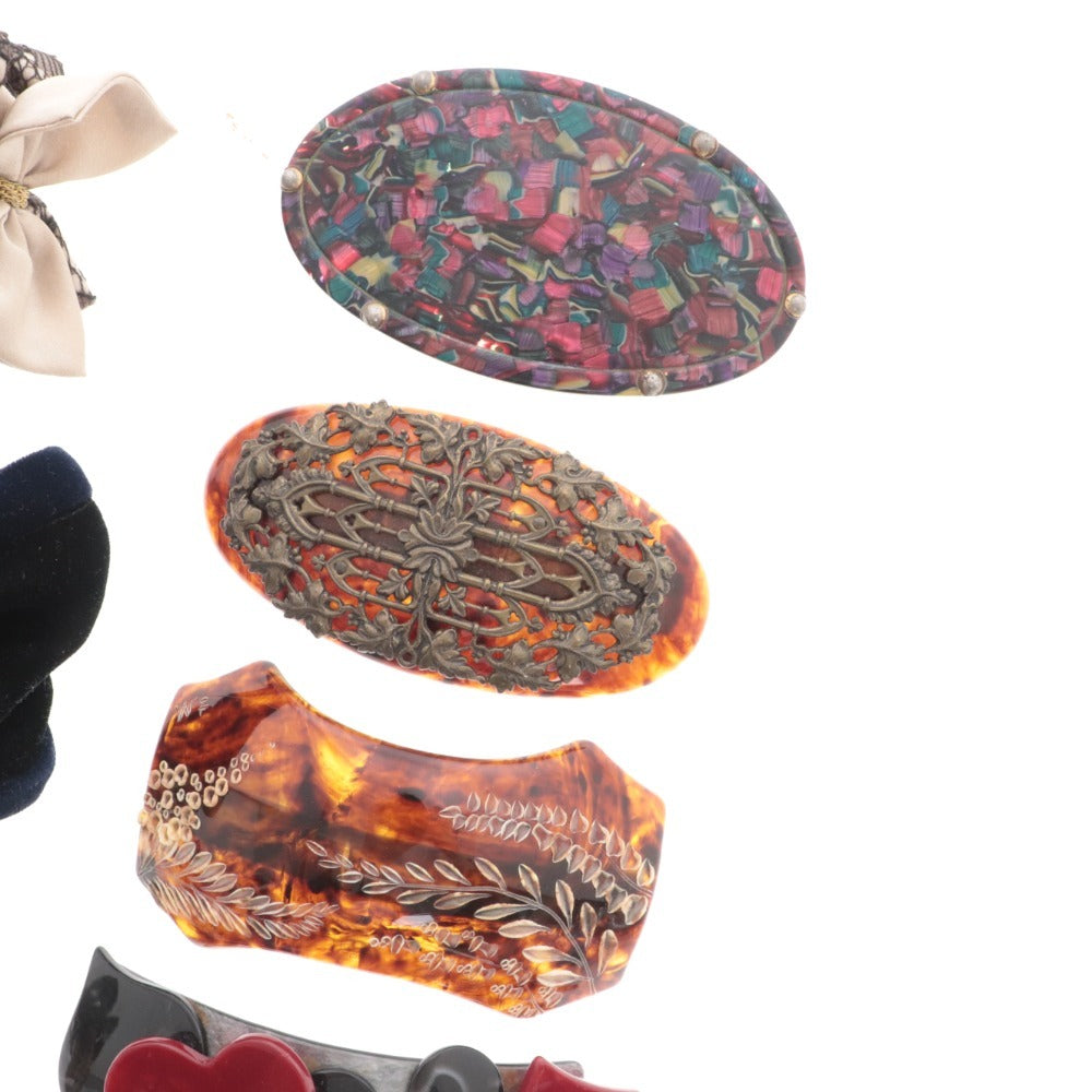 ■ コンプレックスビズ イマック 等 ヘアアクセサリー 8点セット まとめ売り スティック かんざし バレッタ レディース