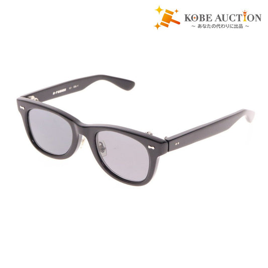 ■ H-Fusion Sunglasses, Flip-up Type, 901, Non-prescription, Eyewear, Glasses, Men's, Black, Comes with Case