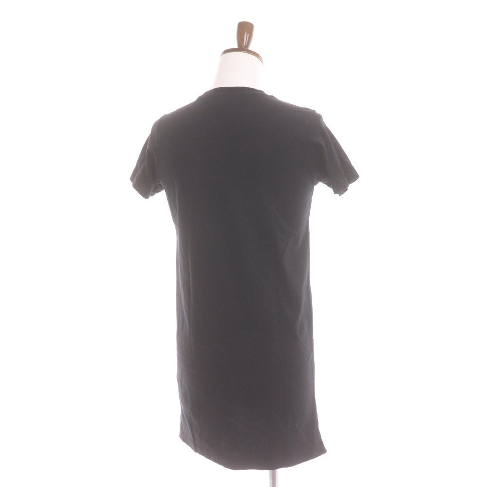 ■ KENZO PARIS ケンゾー Tシャツ 半袖 トップス ロゴ プリント レディース XS ブラック