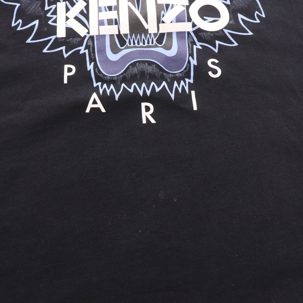 ■ KENZO PARIS ケンゾー Tシャツ 半袖 トップス ロゴ プリント レディース XS ブラック