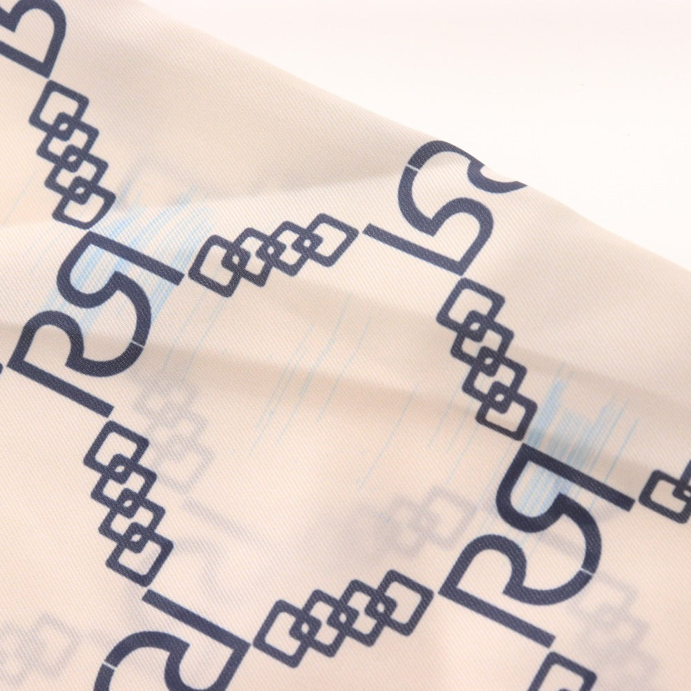 RINASCIMENTO Women's Long Dress with Three-Quarter Sleeves, Ivory, Size M, All-Over Print