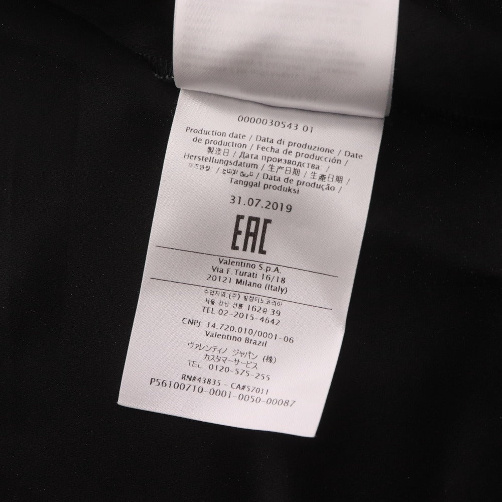 ■ RED VALENTINO レッドヴァレンティノ ボウタイジャケット 長袖 アウター 襟 レディース 40 ブラック
