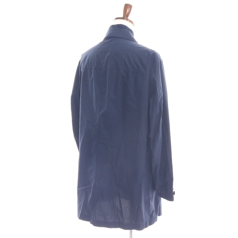 ■ Fay フェイ コート 長袖 アウター ジャケット イタリア製 襟 メンズ XL ネイビー