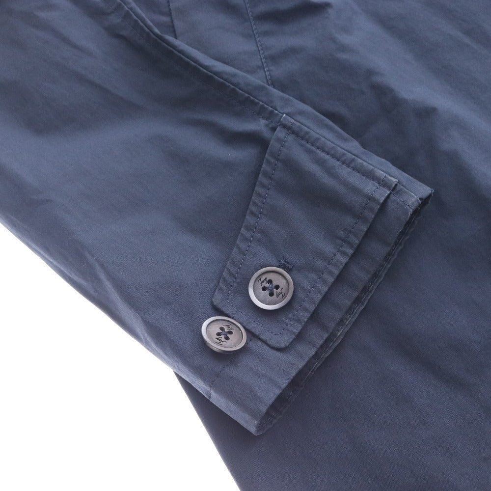 ■ Fay フェイ コート 長袖 アウター ジャケット イタリア製 襟 メンズ XL ネイビー