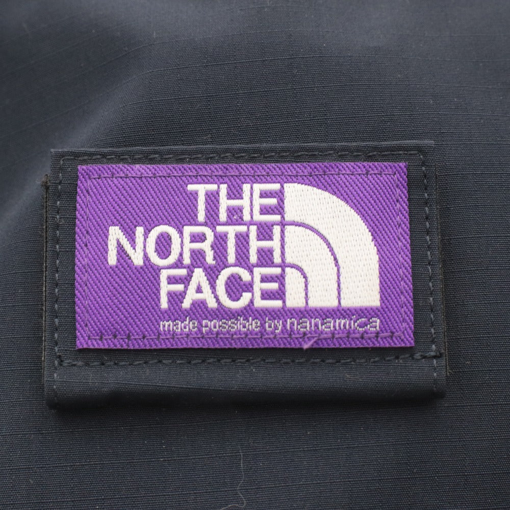 ■ THE NORTH FACE ノースフェイス サコッシュ バック 鞄 ボタン ファスナー ポーチ ネイビー系