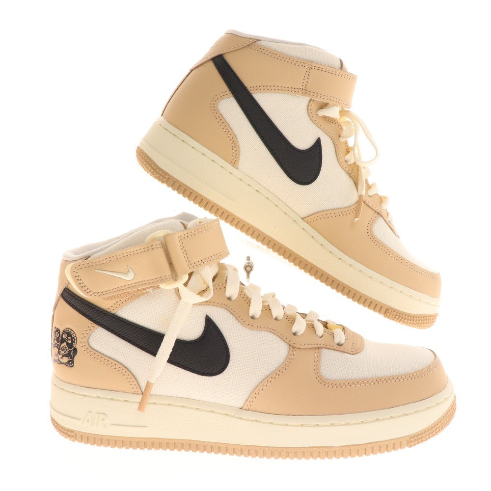 Nike ベージュ ハイカットブーツ 厚底