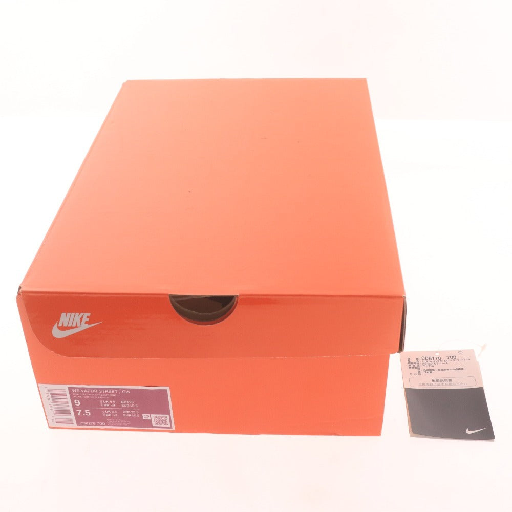 ■ ナイキ スニーカー シューズ CD8178-700 靴 ヴェイパー ストリート レディース 26cm イエロー 付属品付き 未使用