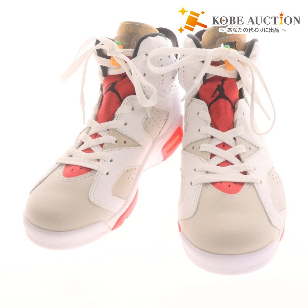 ■ ナイキ NIKE エアジョーダン AIR JORDAN 6 レトロ CT8529-062 靴 スニーカー メンズ 26.5cm ホワイト系 箱付き 未使用