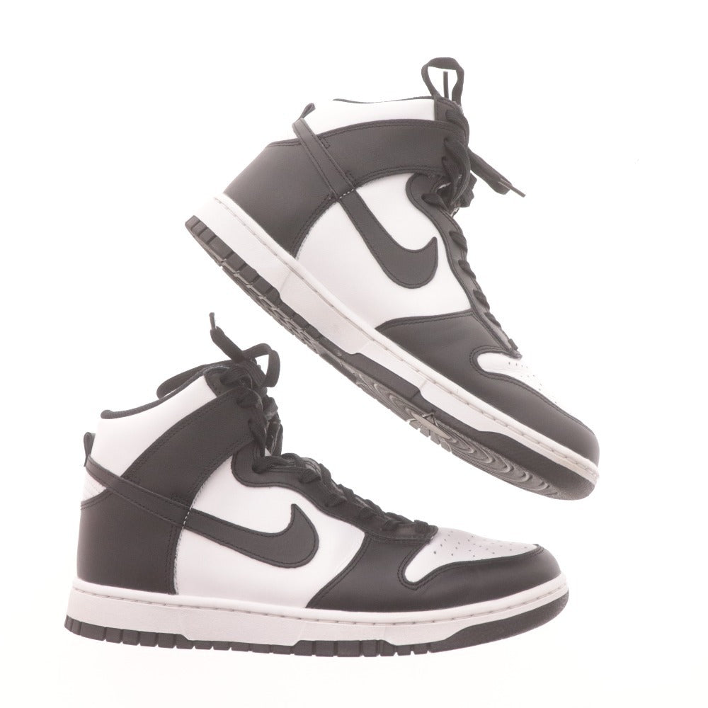■ ナイキ スニーカー シューズ 613867-0004 靴 ダンクハイ メンズ 27.5cm ブラック ホワイト 箱付き