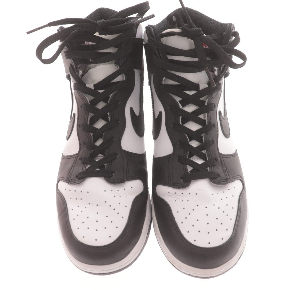 ■ ナイキ スニーカー シューズ 613867-0004 靴 ダンクハイ メンズ 27.5cm ブラック ホワイト 箱付き