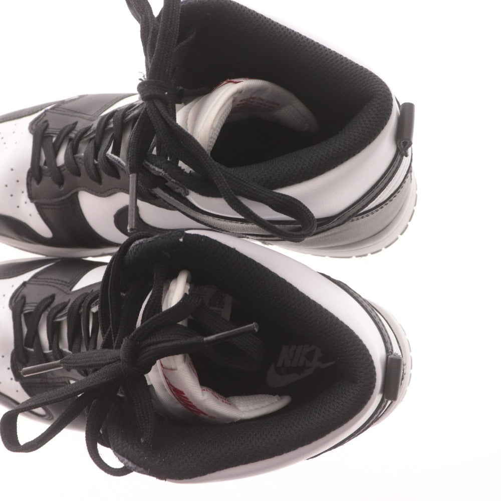 ■ ナイキ スニーカー シューズ 613867-0004 靴 ダンクハイ メンズ 27.5cm ブラック ホワイト 箱付き
