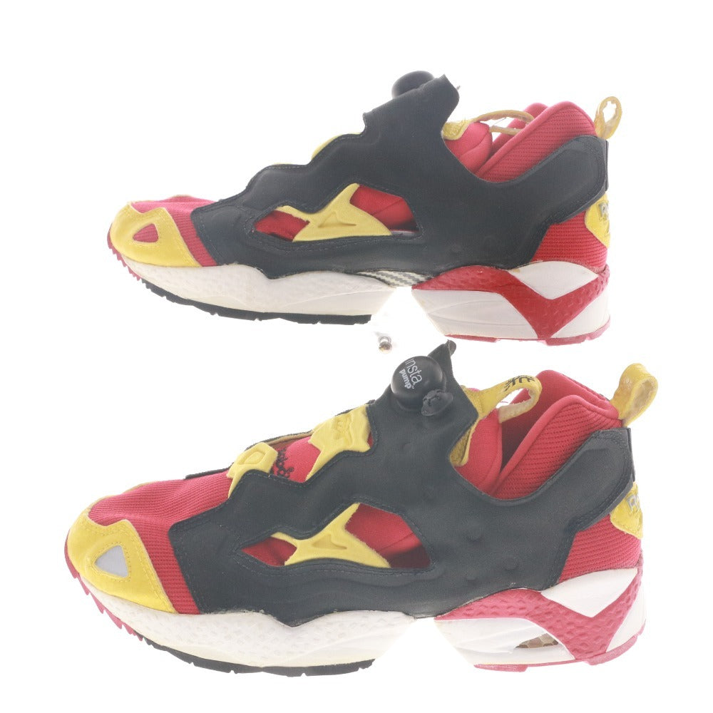 ■ Reebok リーボック スニーカー シューズ 靴 インスタポンプフューリー RA 708 FLU 1-39413 メンズ 26.5cm レッド イエロー系
