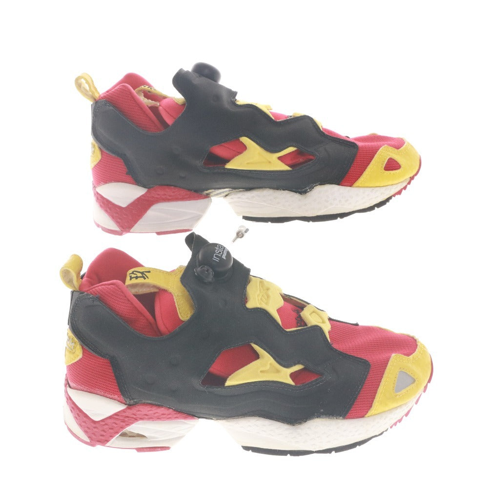■ Reebok リーボック スニーカー シューズ 靴 インスタポンプフューリー RA 708 FLU 1-39413 メンズ 26.5cm レッド イエロー系